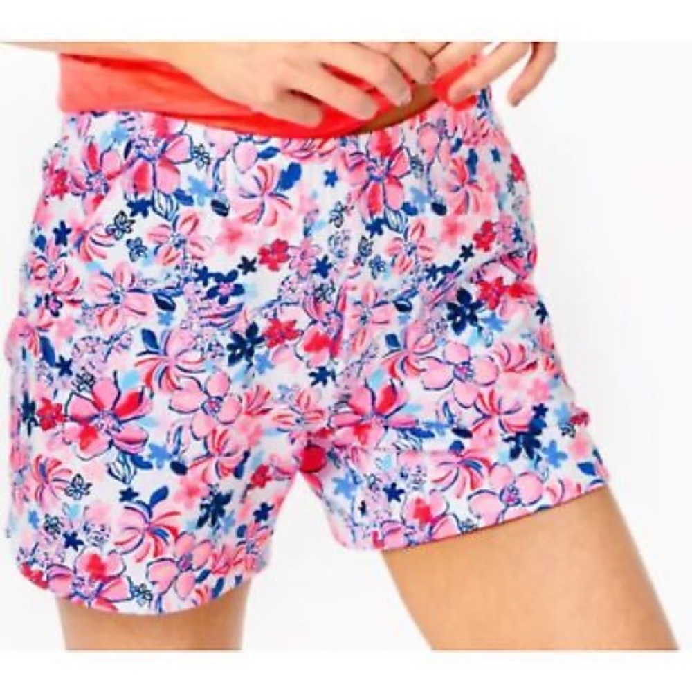 Lilly Pulitzer Kylar Knit Shorts Small Resort White Party Like A Lobster